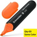Schneider Job Highlighter (Made in Germany) Chisel Tip 1-5mm Assorted Color - Highlighter Pens - Highlighting Markers - Schneider Highlighter - Text marker. 