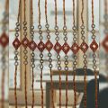 Pack of 10 Beaded String Curtains – Crystal Tassel Design, Home and Door Decor. 