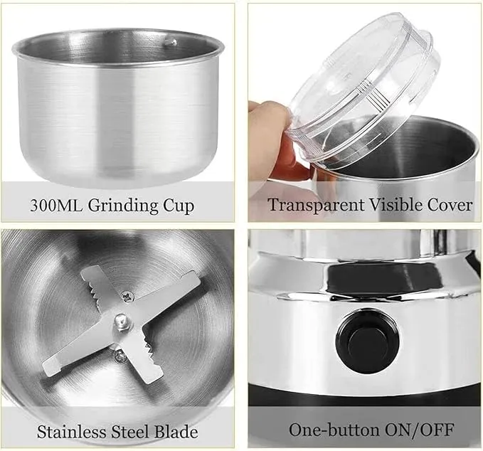 RAF%20R7113%20Multifunctional%20Coffee%20Grinder%20300W%20%7C%20Stainless%20Steel%20Electric%20Coffee%20&%20Spice%20Grinding%20Machine%20%7C%20Washable,%20Durable%20&%20Fast%20Performance%20for%20Kitchen%20UseKitchen%20%7C%20Durable%20Metal%20Body%20Electric%20Coffee%20Maker%20%7C%20Premium%20RAF%20Coffee%20and%20Spice%20Blender%20%7C%20Wash%20-%20Image%209