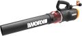WORX WG520 12 Amp TURBINE 600 Electric Leaf Blower corded 110 Volt. 