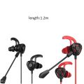 Gaming Handsfree - Wired Earphones 3D Bass Stereo Sound For Gamer- Gaming headphones with Detachable Mic - Gaming Headset - Gaming Handfree For Pubg | Cs | Cod |Fortnite - In-Ear Gaming Earphones - Noise Cancelling Earphones - Earphones For Gaming. 