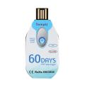 Waterproof USB 2.0 PDF Disposable Temperature Data Logger 60 Days Cold Chain Thermometer Recorder for Biological/Medicine Chemical Industry. 