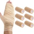 6 Packs Self Adhesive Cohesive Bandage, 10X450cm, Self Adherent Wrap, Non Woven Bandage Wrap. 