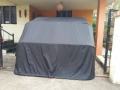 Get Ultimate Protection with SUN RDPP Car Canopy - Waterproof Car Shelter with Hydraulic Adjustable Telescoping Rod, Black. 