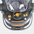 BABYGO Imported 2-in-1 Baby Walker & Push Car | Music & Steering Fun | Luxury Design | Interactive & Safe. 