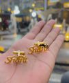 The Jewel Lodge Cufflinks For Men with Name, Boys Accessories, Studs for Men, Men accessories, Name studs for men, Name Cufflinks. 