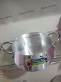 Cherry pot Crystal pot set silver(almunium) (pateli) (handi) cookware New style (16 cm) size 1 Sizes Avilable. 