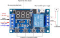 6V- 30V DC Timer circuit incubator egg turner Relay Module Switch Trigger Time Circuit Timer Cycle Adjustable. 