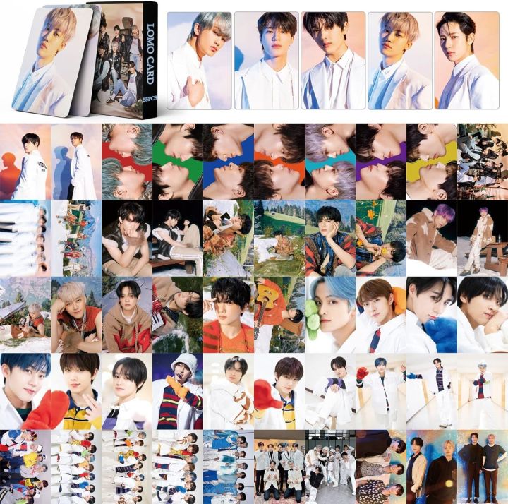 NCT DREAM Photocards 55pcs NCT DREAM BEST FRIEND EVER New Album Cards Poster Mini Photo Cards NCT DREAM Photo Album for Fans