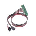2 USB 2.0 Ports PC Computer Case Front Assembly I-O Panel USB Audio Port Mic Earphone Cable. 