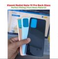Redmi Note 10 Pro - Original back body - Phone shell - Back Glass Case Rear Cover Housing Battery Door Replacement - 500. 