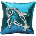 Magic Reversible Sequin Cushion Filled With Ball Fiber Polyester - Random Colors. 