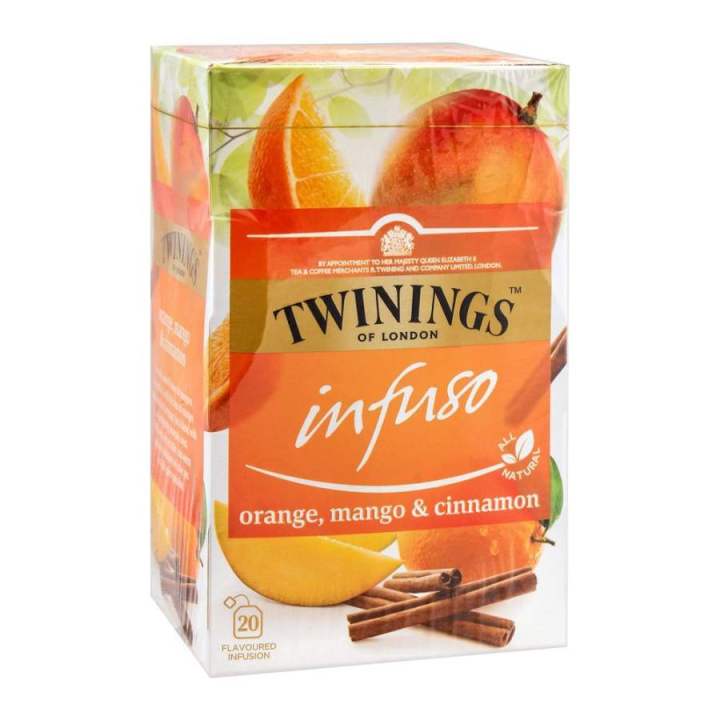 Twinings Infuso Orange, Mango & Cinnamon Tea Bags, 20 Packs