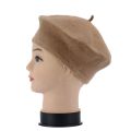 2022 Fashion Women Wool Berets Winter Hats Solid Color Female Bonnet Caps All Matched Warm Walking. 