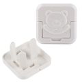 Anti Electric Shock Plugs Protector  Kids Safety Plug Two-hole Plug Protective Cover  Kids Baby Care Safe Socket Guard Protection  Children's Safety Electrical Outlet Cover. 