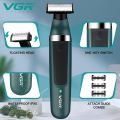 VGR V-393 Double Shaving Head Rechargeable Shaver: Smooth, Close Shaves Made Effortless. 