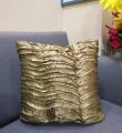 CH Taffeta Zigzag Cushion Cover With Out Filling ( 16x 16 Inches). 