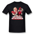 My Hero Academy Kirishima Eijirou T shirt Anime Short Sleeve Casual T-shirt Men Fashion Cotton TShirts Tee Top. 