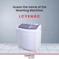 Kenwood Twin Tub Washing Machine KWM-935SA - 9 KG with brand warranty. 