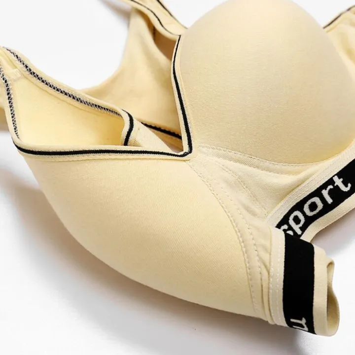Sports%20Bra%20Cotton%20Non%20Wired%20Padded%20Bra%20-%20Image%204