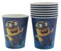 Disposable Cups / Glass – Minions – Birthday Party Decoration | Birthday Party Themes (Pack of 10). 