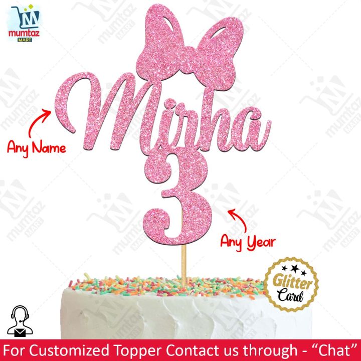 Personalised Cake Topper 50 & Fabulous 50th 50 40th 60th Birthday Name Any Age Personalised Cake Topper 50 & Fabulous 50th 50 40th 60th Birthday Name Any Age