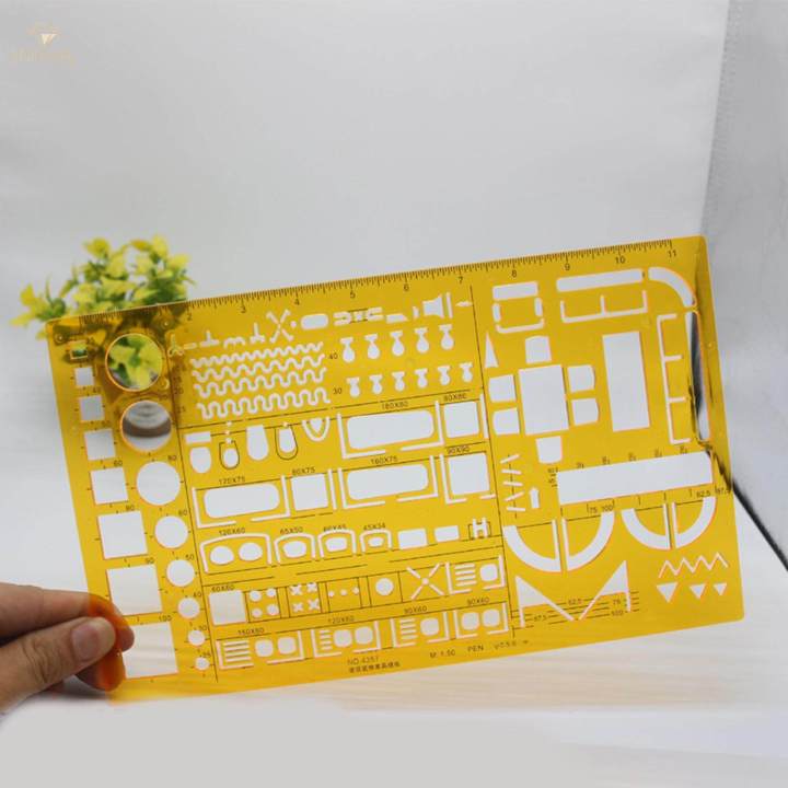 Architecture%20Templates%20Ruler%20Stencil%20Drafting%20Tools%201:50%20Scale%20Measuring%20-%20Image%205