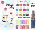 Imported Epoxy Resin 1.5 Kg Set With 12 Liquid Colors.. 