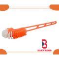 Toilet Brush, Double Sided Toilet Cleaning Brush, Plastic Double sided Hockey Toilet Brush. 