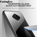 Casinglee For VIVO S1 Pro case Glass silicon Full Protection Tempered Glass Back cover for VIVO S1 Pro Phone cases For girls and Boys. 