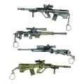 PUBG Guns Keychain for cars and bikes Metallic gun keychain. 