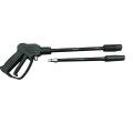 PRESSURE WASHER LANCE SET FOR PIONEER P1 - ALUMINUM - BLACK. 