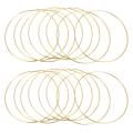 16Pcs 8 Inches Dream Catcher Rings Metal Hoops Macrame Ring for Crafts and Dream Catcher Supplies,. 