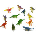 24 Pcs - Tiny Dinosaur World Jurassic Park Toys - Wild Animal Action Figures Jungle Zoo Toy Set For Kids Boys and Girls Educational Toys - 5cm / 2 Inch. 