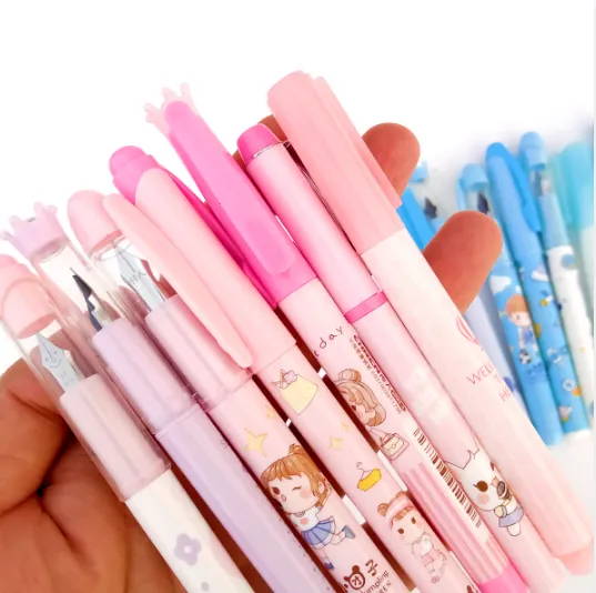 6pcs%20Pens%201pc%20removal%20/%208pcs%20ink%20cartridge%20Fountain%20Pen%20Fine%20Medium%20Ef%20+%20F%20M%20Nib%20Writing%20Fluency%20Standard%20Cute%20stationary%20items%20for%20girls%20%7C%20Cute%20stationary%20items%20for%20girls%20-%20Image%207