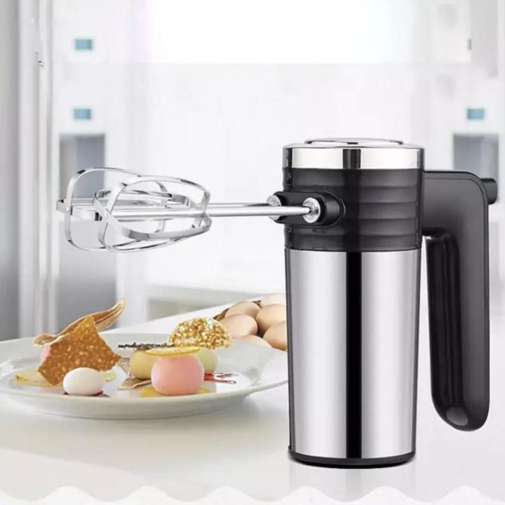 Jubake Food mixers Home Use 5 Speed Cake Egg Beater Hand Held Mixer With Turbo Function Dough Blender Egg Beater Hand Mixer Kitchen Tools