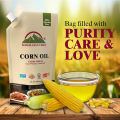 Himalayan Corn Oil - 1 Liter | Extra Virgin Cooking Oil Pure Cold Pressed. 