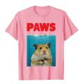 Paws Hamster Funny T-Shirt Parody Hammy Lover Gifts Cotton Moto Biker Tees Fashion Youth T Shirt Summer. 