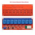 5V 12V Bluetooth Relay Module Bluetooth Remote Relay Output 8 Channel Relay Module for Arduino. 