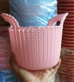 Set of 2 Fruit Vegetable Basket Multipurpose Tokri Multicolours. 