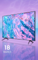 SAMSUNG LED TV - 65 inch- Model UA-65CU7000 Crystal UHD 4K Smart TV With 2 Years Official Warranty (100% Original). 