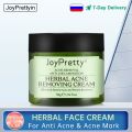 JoyPrettyin Herbal Acne Treatment Face Cream Pimple Scar Remove Oil Control Moisturizing Facial Skin Care Cream Cosmetic Beauty. 