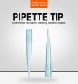 500Pcs/Pack 1ml Laboratory Pipette Tips Disposable MicroPipette Tips Transparent Autoclavable Medical Supplies. 