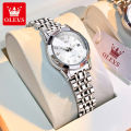 OLEVS Watch for Women  Branded  Stainless steel Water Proof Elegant Luminous Ladies Watches 9931. 
