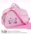 Baby Bag For Diaper, Feeder & Accessories – Pink Color. 