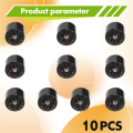 JDXHLAU 10PCS 9Pin Tube Socket Test Saver for 6DJ8 12AX7 ECC83 12AU7 ECC82 EF86 6922 5670 Audio Amplifier. 
