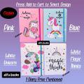 Cute Unicorn Notebook Diary Book For Kids Girls Unicorn Diary Alita Books. 