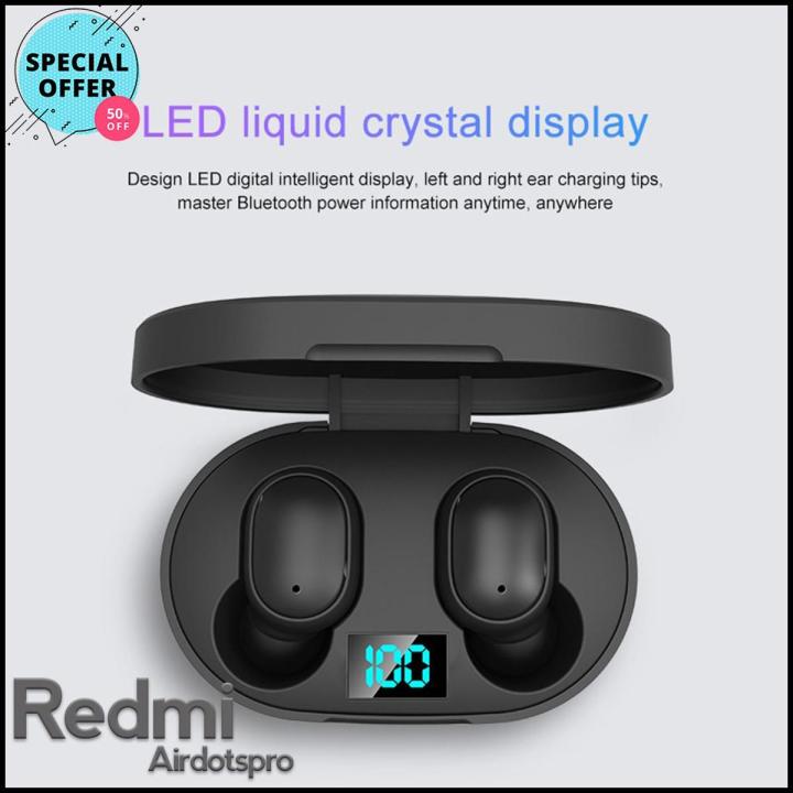Redmi Airdots Pro Wireless Earbuds with LED Display Bluetooth 5.0