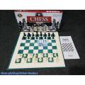 Classic Chess Board Game Large Size Thick Laminated Board 18 x 18 Inches Large Chess Pieces. 