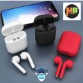 i12 Earbuds Headset Sport Stereo Built Mic and High Bass Level Supporting Earphone With Power bank Air buds. 